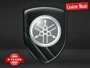 Yamaha Badge Auto Personalizzati Design Max Chic Pro Durevoli